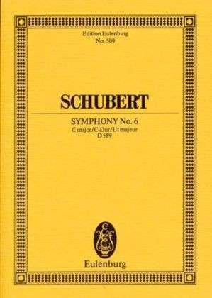 Cover for Franz Schubert · Symphony No 6 C Major D 589 (Paperback Book) (1986)