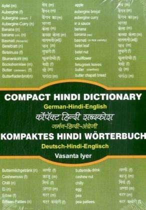 Kompaktes Hindi-Wörterbuch / Compa - Iyer - Bøger -  - 9783833470417 - 