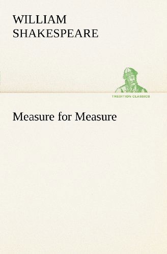 Cover for William Shakespeare · Measure for Measure (Tredition Classics) (Pocketbok) (2012)