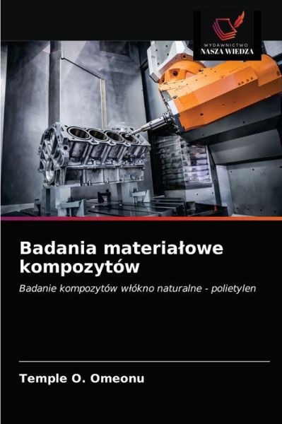 Cover for Temple O Omeonu · Badania materialowe kompozytow (Paperback Book) (2021)