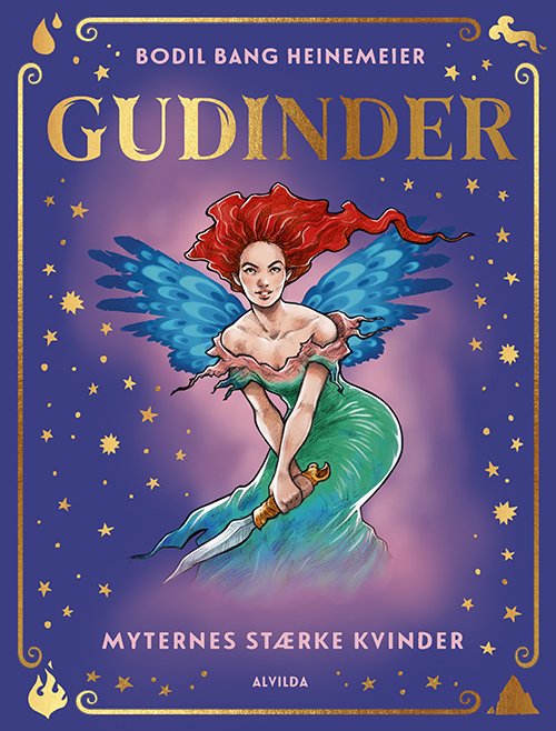 Cover for Bodil Bang Heinemeier · Gudinder - Myternes stærke kvinder (Bound Book) [1st edition] (2023)