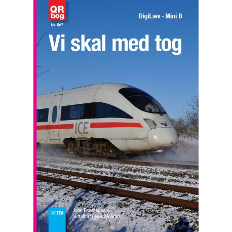 Cover for John Nielsen Præstegaard · Vi skal med tog (Bog) (2019)
