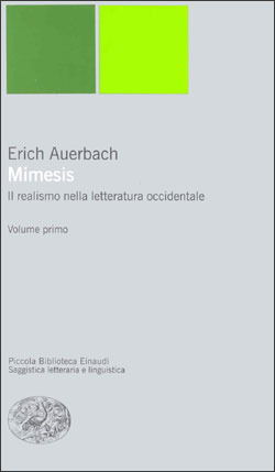 Cover for Erich Auerbach · Mimesis. Il Realismo Nella Letteratura Occidentale (Book)