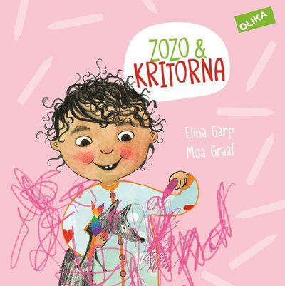 Cover for Moa Graaf · Leka själv: Zozo &amp; kritorna (Inbunden Bok) (2019)