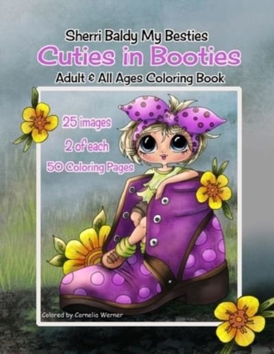Cover for Sherri Ann Baldy · Sherri Baldy My Besties Cuties in Booties Coloring book (Paperback Book) (2021)