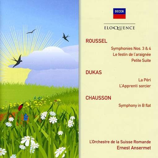 Cover for Ernest Ansermet · Roussel / Dukas / Chausson (CD) (2010)