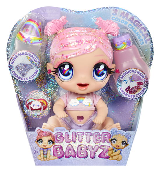 Cover for MGA Entertainment · Glitter Babyz Pop Series 2 - Dreamia Stardust (Legetøj)