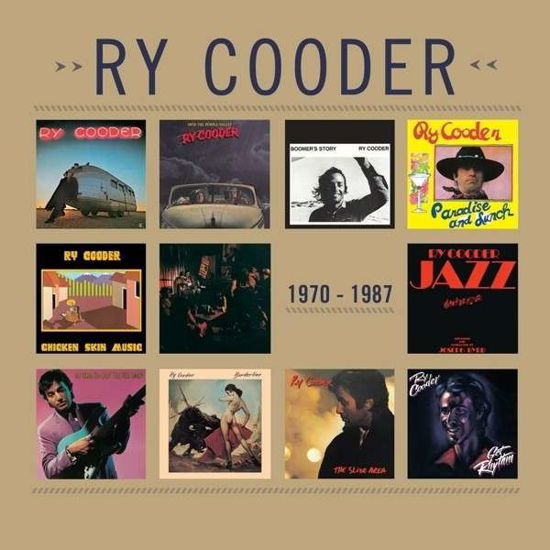 1970 - 1987 - Ry Cooder - Musik - WARNER - 0081227962418 - 12. november 2013