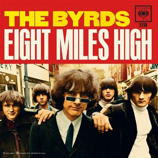 Cover for The Byrds · Eight Miles High / Why (BLUE VINYL) (LP) [Coloured edition] (2019)