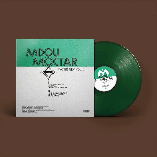 Cover for Mdou Moctar · Niger EP Vol. 2 (LP) [Limited Green Coloured Vinyl edition] (2023)