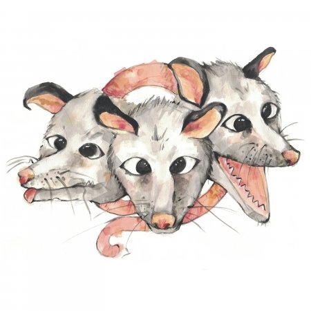 Cover for Opossums (LP) (2019)