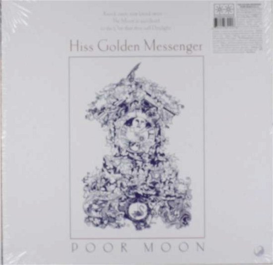 Cover for Hiss Golden Messenger · Poor Moon (LP) [Limited edition] (2011)