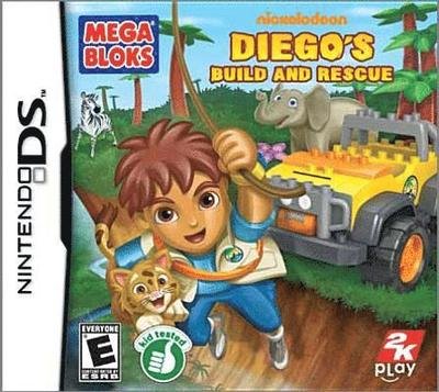 Ds Diego Mega Blocks Build & Rescue - Nds - Jogo - ASD - 0710425358418 - 