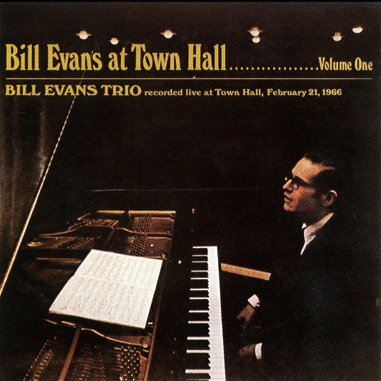 Cover for Bill Evans · Bill Evans at Town Hall Vol 1 (LP)
