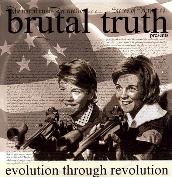 Cover for Brutal Truth · Evolution Through Revolution (LP) (2009)