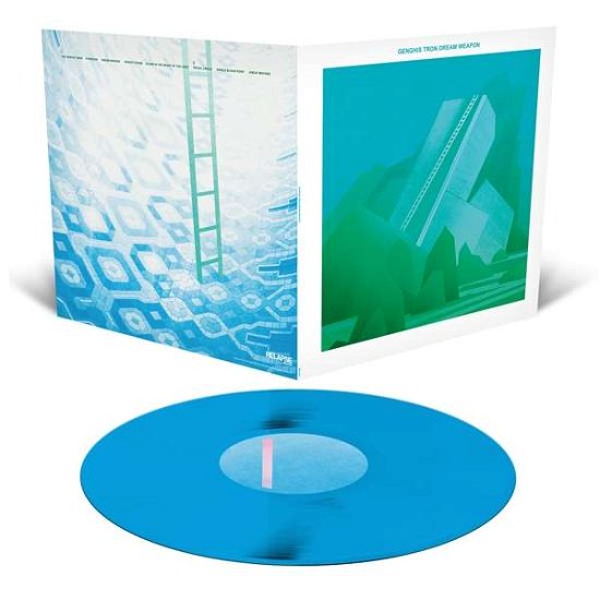 Cover for Genghis Tron · Dream Weapon (Cyan Blue Vinyl) (LP) [Limited edition] (2021)