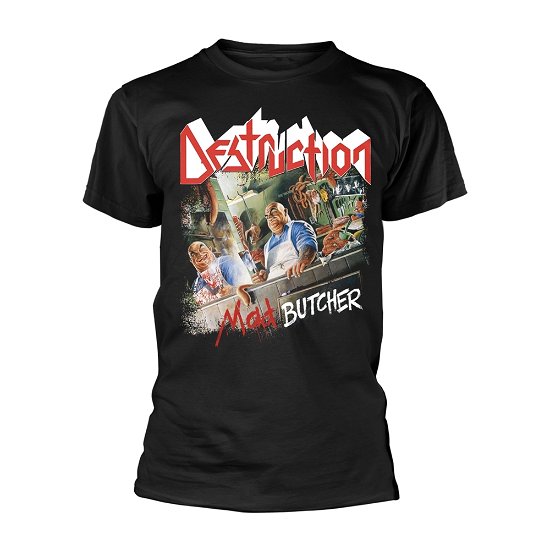 Cover for Destruction · T/S Mad Butcher (T-shirt) [size S] [Black edition] (2019)