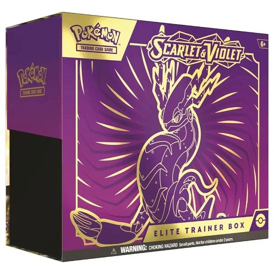 Cover for Pokemon TCG · Scarlett &amp; Violet - Elite Trainer Box (Leksaker)