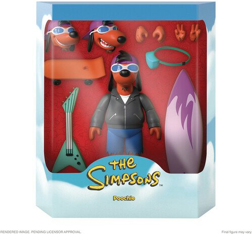 Cover for Simpsons · Die Simpsons Ultimates Actionfigur Poochie 18 cm (Spielzeug) (2022)