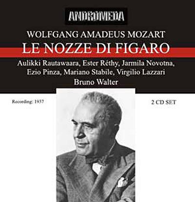 Cover for Mozart / Walter · Le Nozze Di Figaro: Rautawaara (CD) (2012)