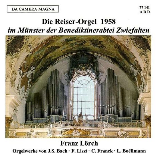 Cover for Bach / Lorch,franz · Reiser-organ 1958 (CD) (2016)