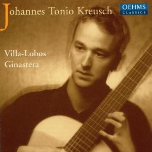 Cover for Johannes Tonio Kreusch · Plays Villa-lobos and Ginastera (CD) (2021)