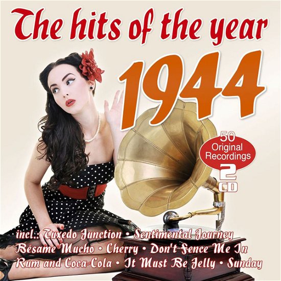 Cover for The Hits Of The Year 1944 (CD) (2024)