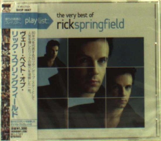 Playlist: the Very Best of          Ngfield - Rick Springfield - Muziek - SONY MUSIC LABELS INC. - 4547366066418 - 8 augustus 2012