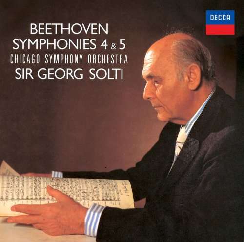 Cover for Beethoven / Solti,georg · Beethoven: Symphonies 4 &amp; 5 (CD) [Reissue edition] (2017)