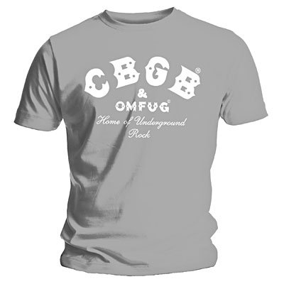 Cover for Cbgb's · Grey Logo Charcoal Ts M (Bekleidung) (2009)