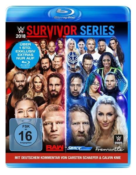 Cover for Wwe · Wwe: Survivor Series 2018 (Blu-ray) (2019)