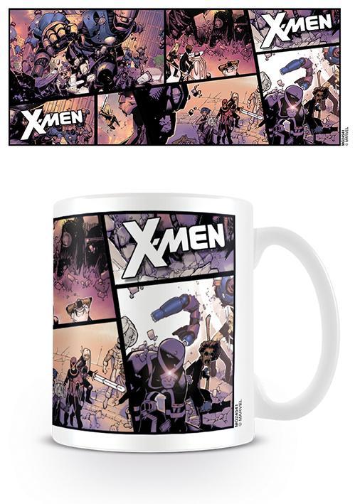 Comic Strip Battle Ceramic Mug, Multicoloured, 7.9 X 11 X 9.3 Cm - X-Men - Merchandise - Pyramid Posters - 5050574245418 - 1. maj 2017