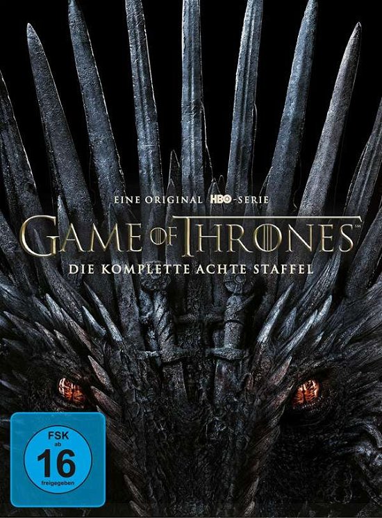 Cover for Game Of Thrones Season 8 (DVD) (2019)