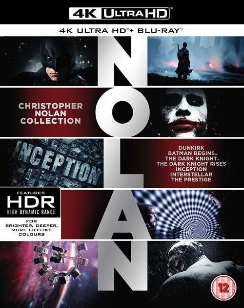 Christopher Nolan Collection - Christopher Nolan Collection - Filmes - WARNER BROTHERS - 5051892216418 - 1 de outubro de 2018