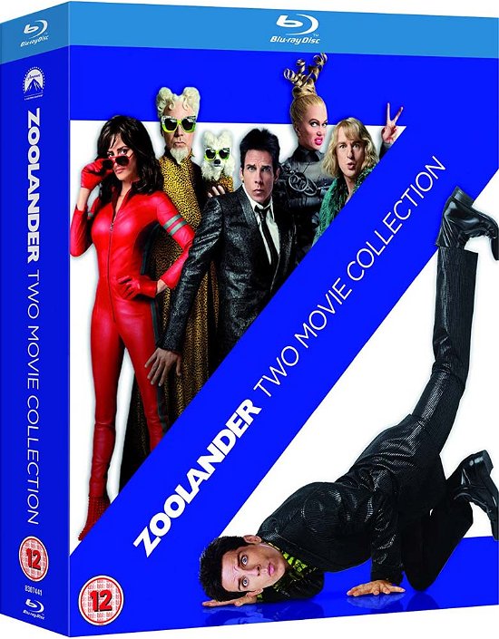 Cover for Zoolander / Zoolander 2 (Blu-ray) (2016)