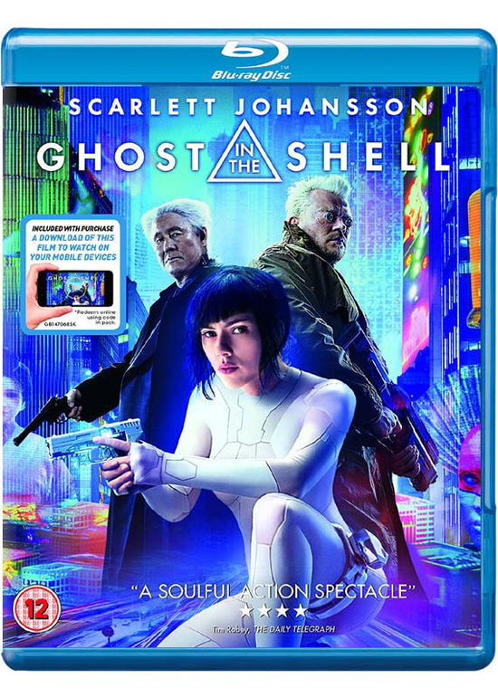 Cover for Ghost In The Shell (Blu-Ray) (2017)