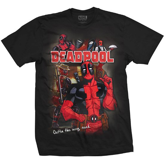 Marvel Comics Unisex Tee: Deadpool Homage (XX-Large Only) - Marvel Comics - Koopwaar - Bravado - 5056170609418 - 