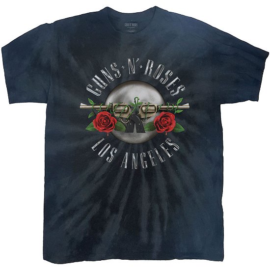 Cover for Guns N Roses · Guns N' Roses Unisex T-Shirt: Los Angeles (Wash Collection) (T-shirt) [size M] [Black - Unisex edition]