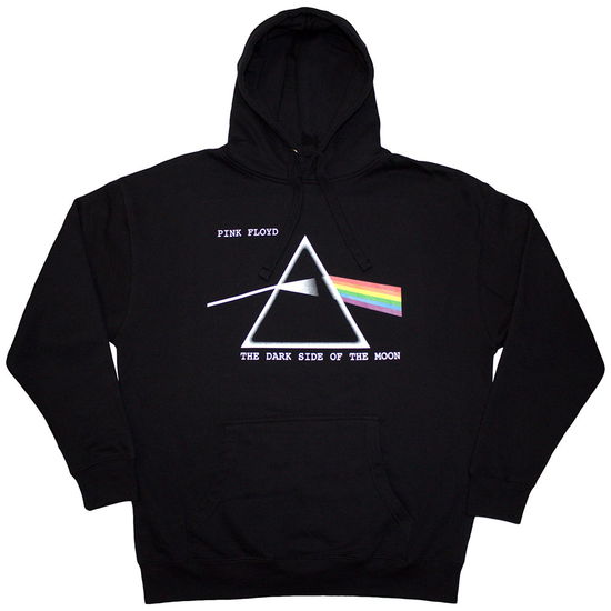 Cover for Pink Floyd · Pink Floyd Unisex Pullover Hoodie: Dark Side of the Moon Courier (Black) (Hoodie) [size S] (2024)