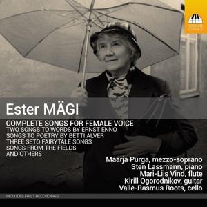 Cover for Kirill Ogorodnikov · Ester Mägi: Complete Songs For Female Voice (CD) (2024)