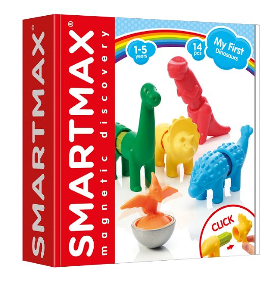 SmartMax: My First Dinosaurs (Nordic) - Smart Max - Brætspil - Smart NV - 5414301250418 - 