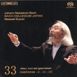 Cover for Bach Collegium Japan / Suzuki · J.S. Bach: Cantatas Vol. 33 (CD) (2006)
