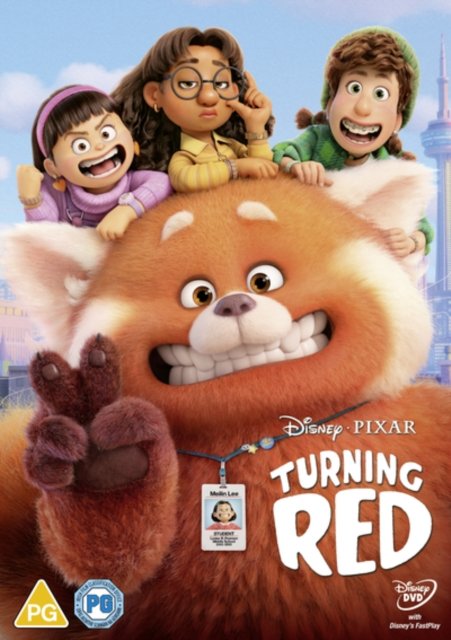 Cover for Turning Red (DVD) (2022)