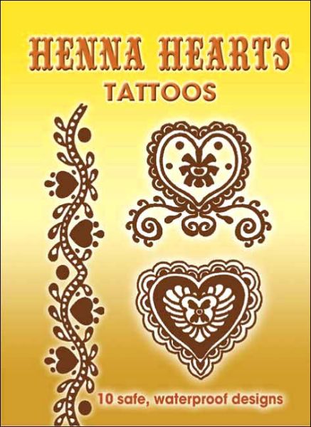 Cover for Anna Pomaska · Henna Hearts Tattoos - Dover Tattoos (Paperback Book) (2006)