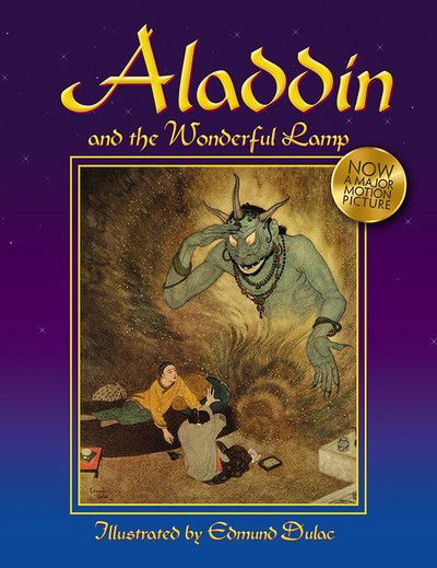 Cover for Edmund Dulac · Aladdin and the Wonderful Lamp (Hardcover Book) (2019)