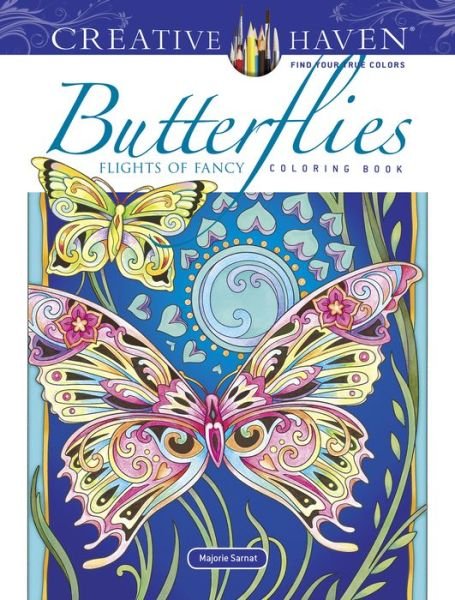 Cover for Marjorie Sarnat · Creative Haven Butterflies Flights of Fancy Coloring Book - Creative Haven (Paperback Bog) (2020)