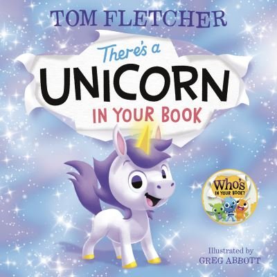 Cover for Tom Fletcher · There's a Unicorn in Your Book (Board book) (2022)
