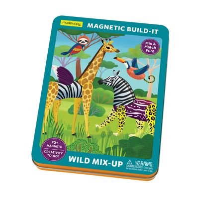 Cover for Mudpuppy · Wild Mix-Up Magnetic Build-It (SPILL) (2022)