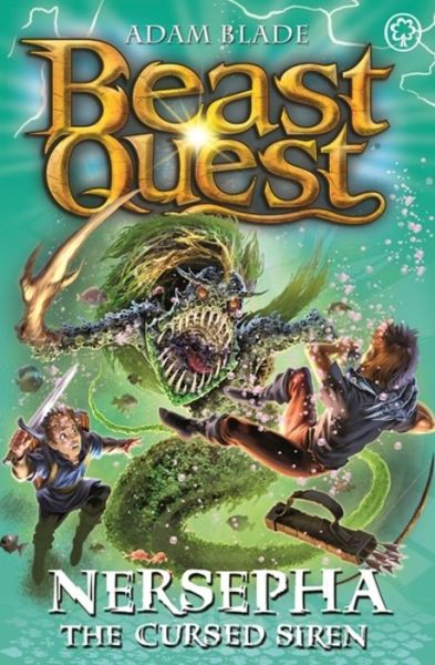 Beast Quest: Nersepha the Cursed Siren: Series 22 Book 4 - Beast Quest - Adam Blade - Bøger - Hachette Children's Group - 9781408343418 - 6. september 2018