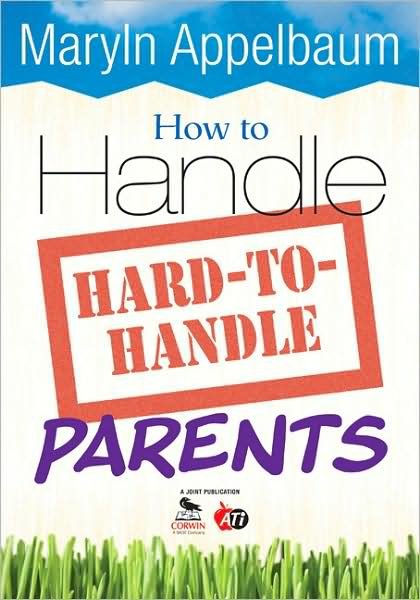 Cover for M Appelbaum · How to Handle Hard-to-Handle Parents (Paperback Book) (2009)